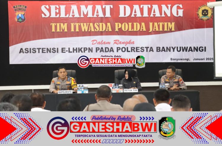 Polresta Banyuwangi Gelar Asistensi e-LHKPN untuk Tingkatkan Transparansi dan Akuntabilitas