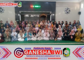 Kowad dan Persit Kodim 0825 Banyuwangi Ikuti Tausiyah dan Doa Bersama untuk Tingkatkan Keimanan