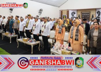 Danramil Glagah Hadiri Sertijab Kalapas Banyuwangi