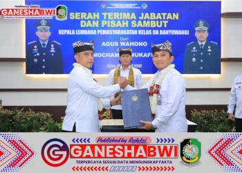 Kepala Lapas Banyuwangi Berganti, Mochamad Mukaffi Gantikan Agus Wahono