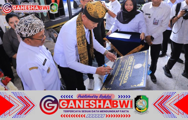 Kakanwil Ditjenpas Jatim Resmikan Gereja Metanoia di Lapas Banyuwangi