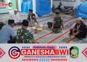 Dandim 0825/Banyuwangi Berikan Penghormatan Terakhir, Takziah ke Rumah Duka Serma Imam Wibisono