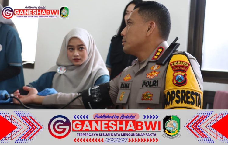 Polresta Banyuwangi Gelar Pemeriksaan Kesehatan Berkala untuk Pastikan Kesiapan Personel