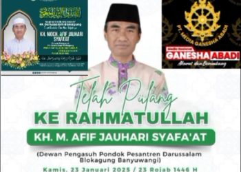 Turut Berduka: KH. Moch. Afif Jauhari Syafa'at, Pengasuh Ponpes Darussalam, Berpulang ke Rahmatullah