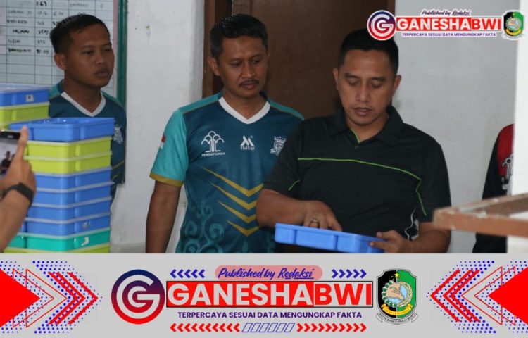 Kalapas Banyuwangi Pastikan Kualitas Makanan Warga Binaan Terjaga dengan Kontrol Dapur Secara Rutin