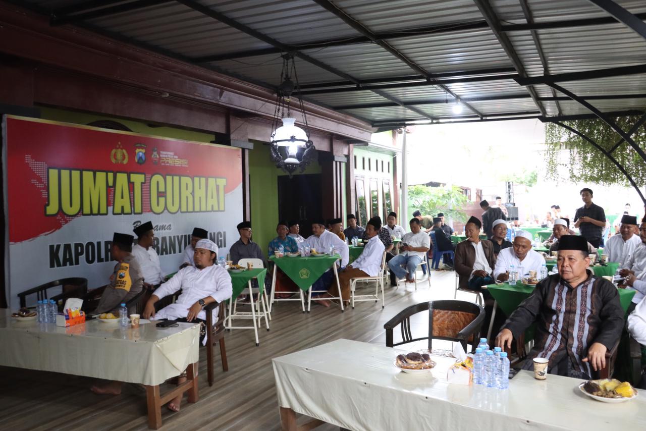 Polresta Banyuwangi Intensifkan Program Jumat Curhat, Jembatani Aspirasi Masyarakat