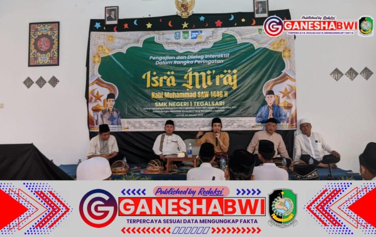 SMKN 1 Tegalsari Gelar Peringatan Isra' Mi'raj 1447 H: Cetak Generasi Milenial Gaul dengan Taqwa SMKN 1 Tegalsari Gelar Peringatan Isra' Mi'raj 1447 H: Cetak Generasi Milenial Gaul dengan Taqwa