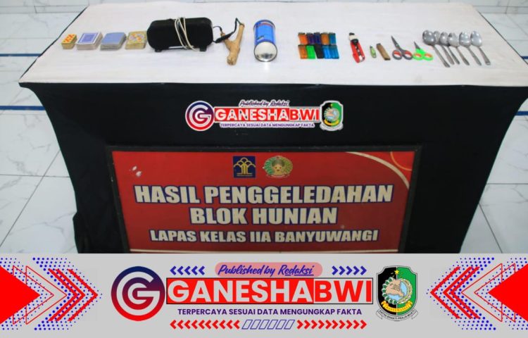Lapas Banyuwangi Tingkatkan Pengamanan Selama Libur Panjang melalui Sidak Kamar Warga Binaan
