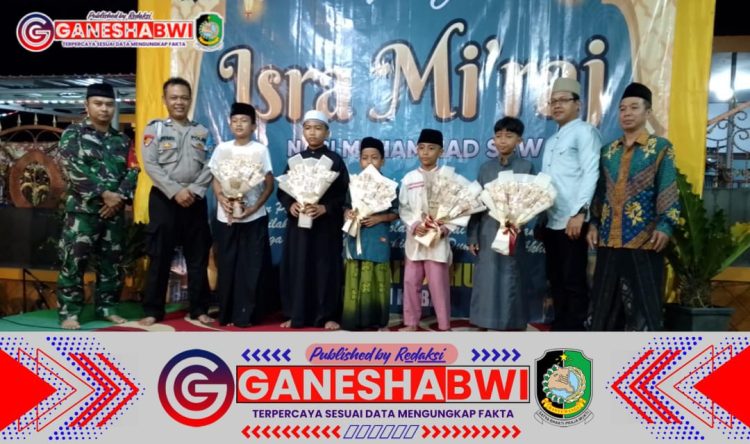 Masjid Baitul Huda Kabat Gelar Peringatan Isra Mi'raj Nabi Muhammad SAW 1446 H dengan Khidmat
