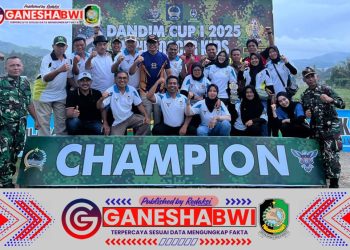 Kodim 0825 Banyuwangi Gelar Dandim Cup 1 Mini Soccerkids 2025, Bukti Dukungan untuk Anak Berprestasi