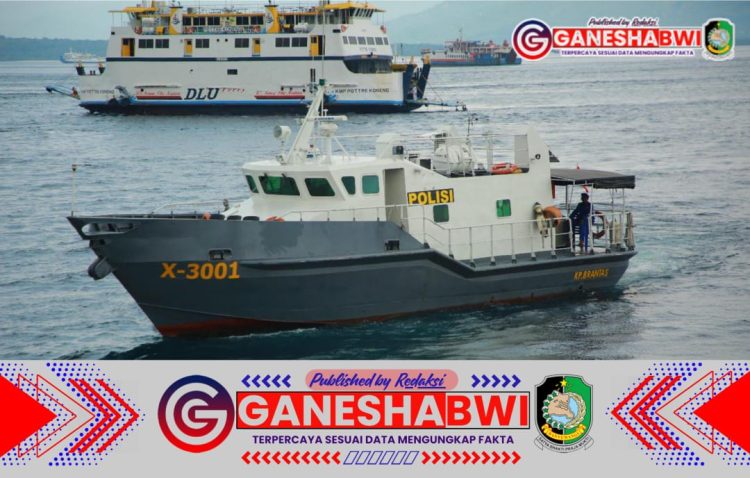 Ditpolairud Polda Jatim Siagakan Kapal Patroli untuk Amankan Selat Bali Selama Libur Panjang