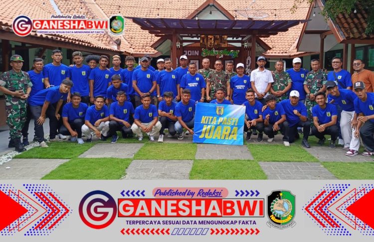 Kodim 0825 Banyuwangi Lepas Tim Banyuwangi Putra FC untuk Berlaga di Babak 16 Besar Liga 4 Kapal Api PSSI 2025