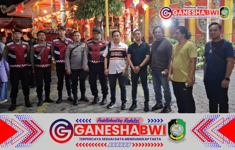 Polresta Banyuwangi Perketat Pengamanan Klenteng Hoo Thong Bio untuk Jamin Keamanan Perayaan Imlek 2576