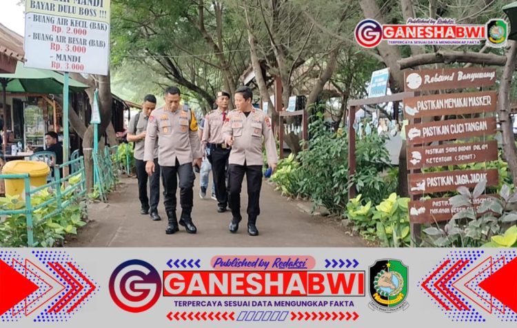 Polresta Banyuwangi Perketat Pengamanan Tempat Wisata Selama Libur Panjang Isra Mi'raj dan Imlek