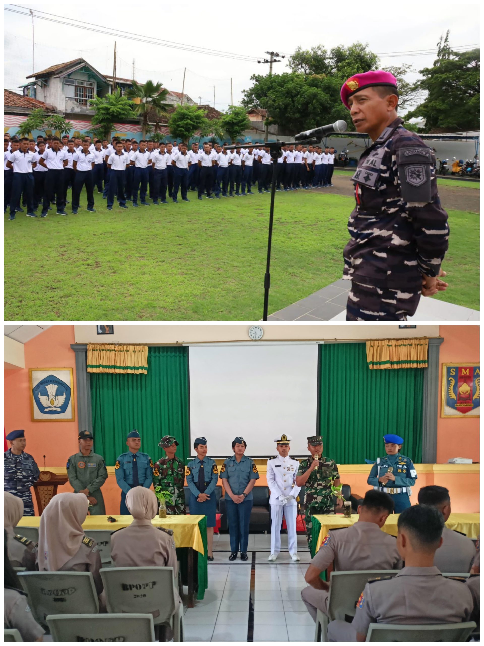 TNI AL Lanal Banyuwangi Lepas Satgas Jala Wira Yudha XXIII/2025 Usai Kegiatan di Banyuwangi