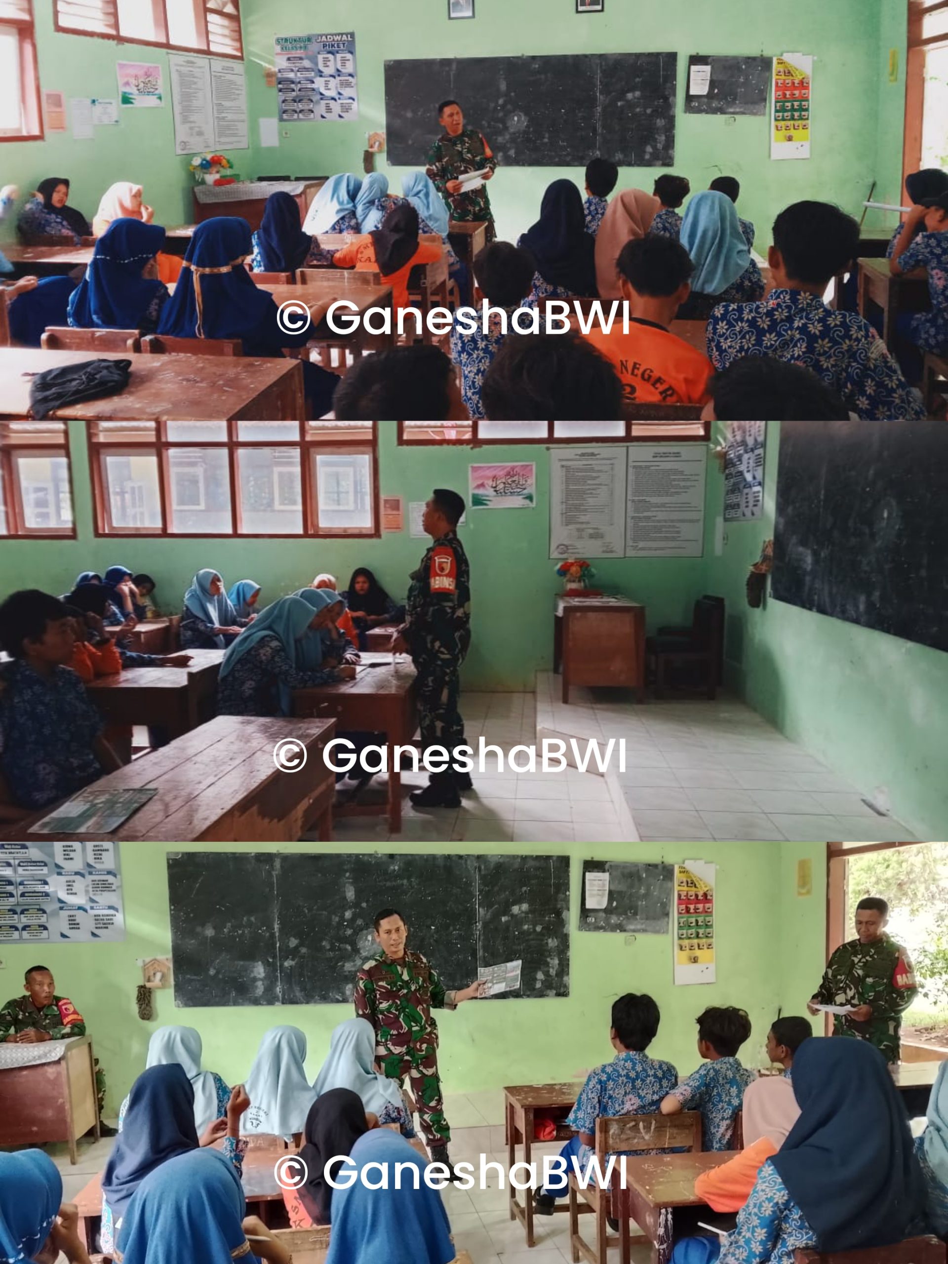 Sosialisasi SMAN 5 Taruna Brawijaya di SMPN 2 Kabat: Memperkenalkan Sekolah Unggulan untuk Masa Depan Gemilang