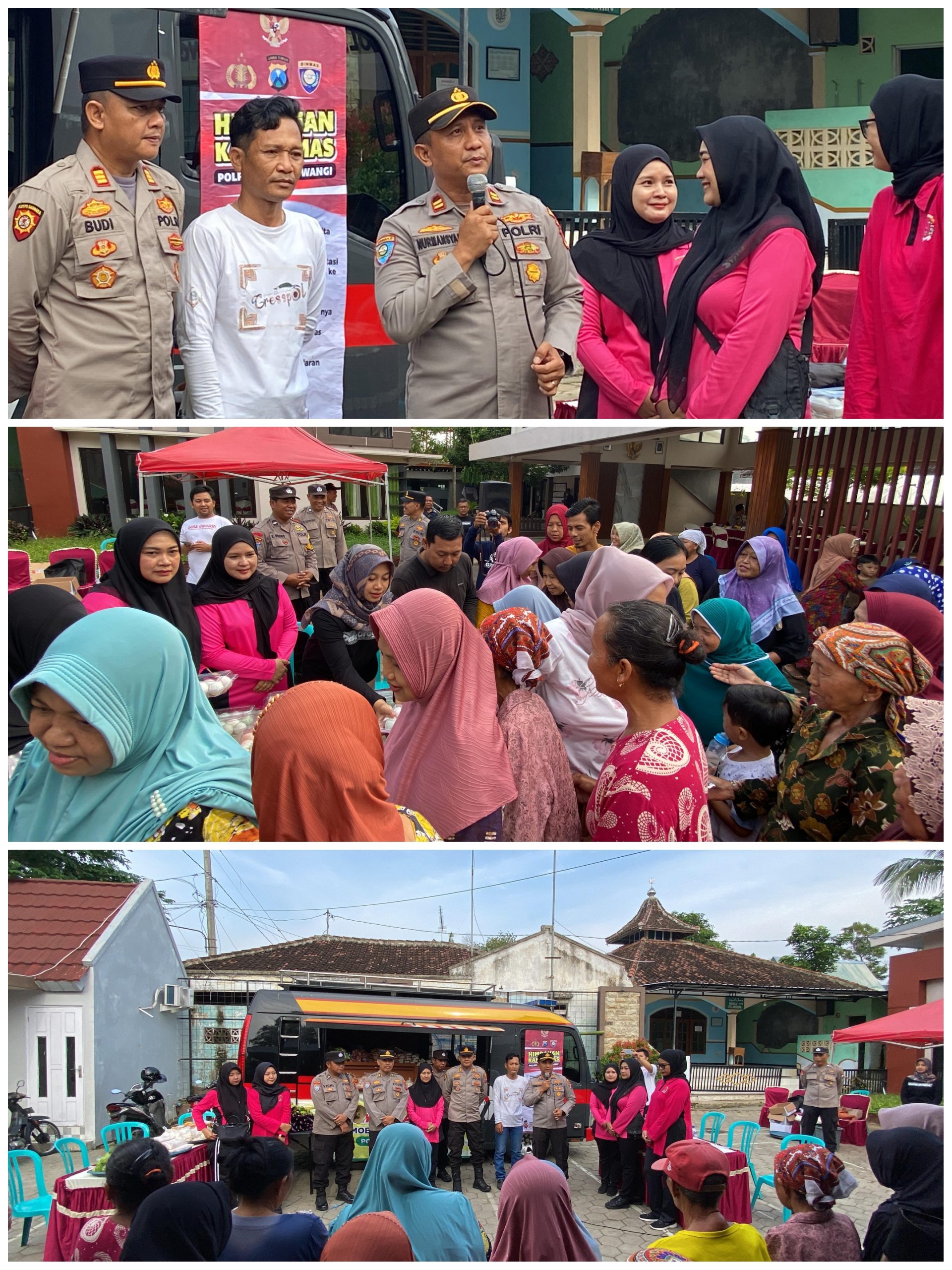 Polresta Banyuwangi Salurkan Sayur Mayur Gratis, Wujudkan Kepedulian Terhadap Ketahanan Pangan