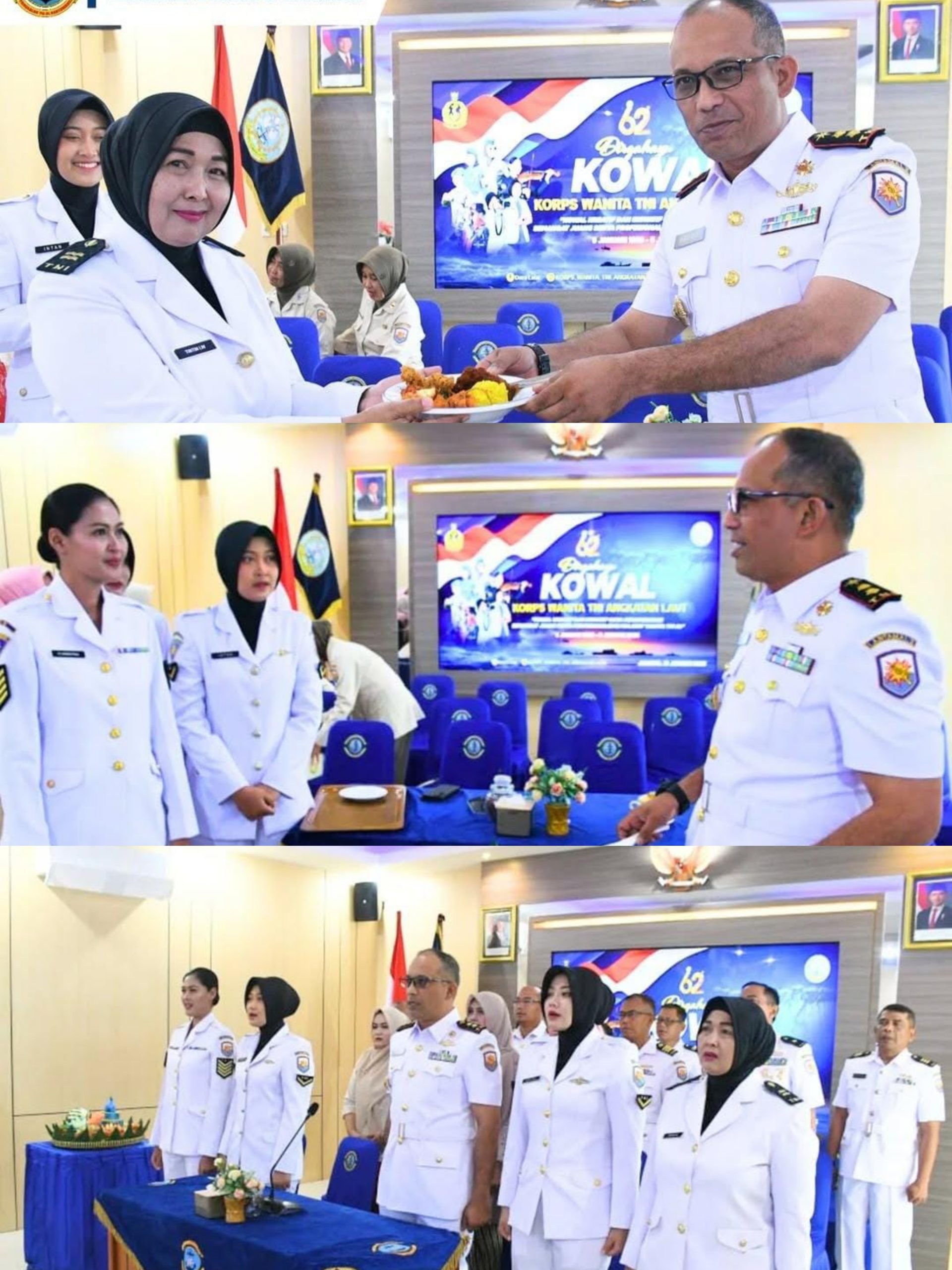 Lanal Banyuwangi Gelar Tasyakuran Peringatan HUT Kowal ke-62