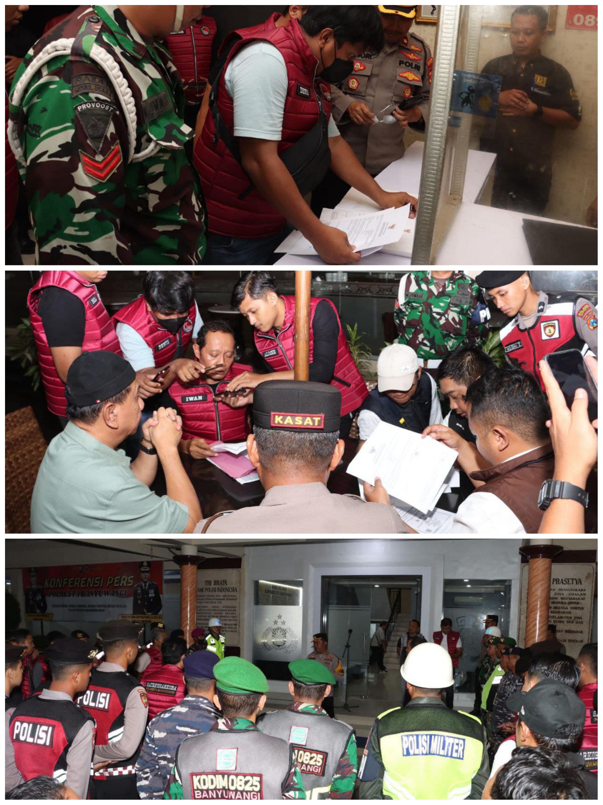 TNI-Polri Banyuwangi Gelar Patroli Gabungan Razia Miras dan Tempat Hiburan Malam