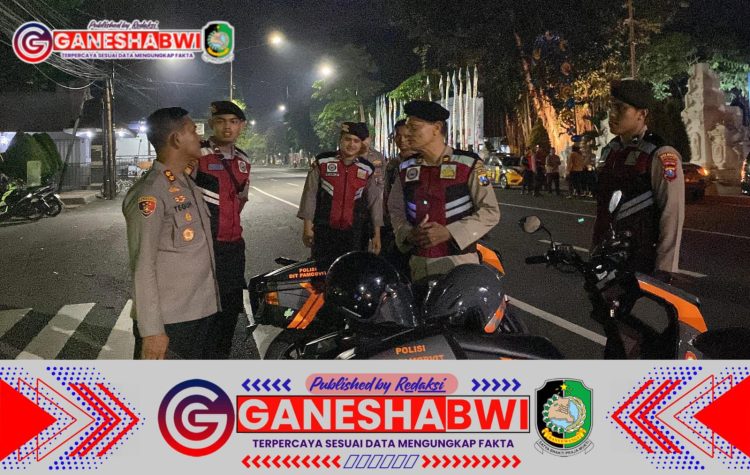 Polresta Banyuwangi dan Unsur Gabungan Gelar Patroli Skala Besar, Cegah Balap Liar