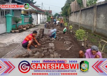 Warga Gang Kopyok Desa Purwoharjo Gelar Kerja Bakti, Wujudkan Semangat Gotong Royong