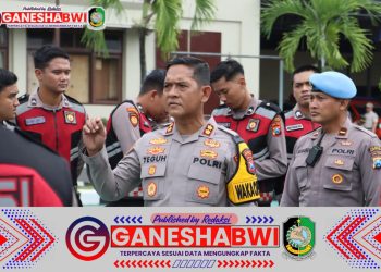 Wakapolresta Banyuwangi Ingatkan Pentingnya Disiplin dan Pelayanan Prima dalam Apel Pagi