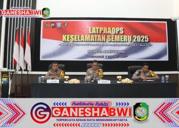 Polresta Banyuwangi Gelar Latpraops Keselamatan Semeru 2025, Siapkan Strategi Jelang Operasi