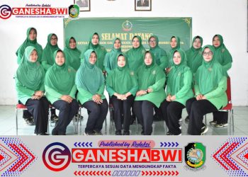 Ketua Persit Kodim 0825 Banyuwangi Kunjungi Koramil Glenmore, Ajak Anggota Jaga Solidaritas dan Kesehatan