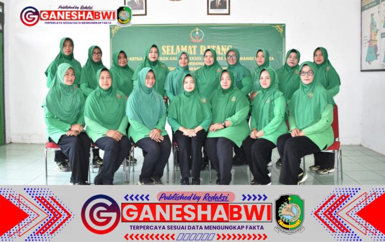 Ketua Persit Kodim 0825 Banyuwangi Kunjungi Koramil Glenmore, Ajak Anggota Jaga Solidaritas dan Kesehatan