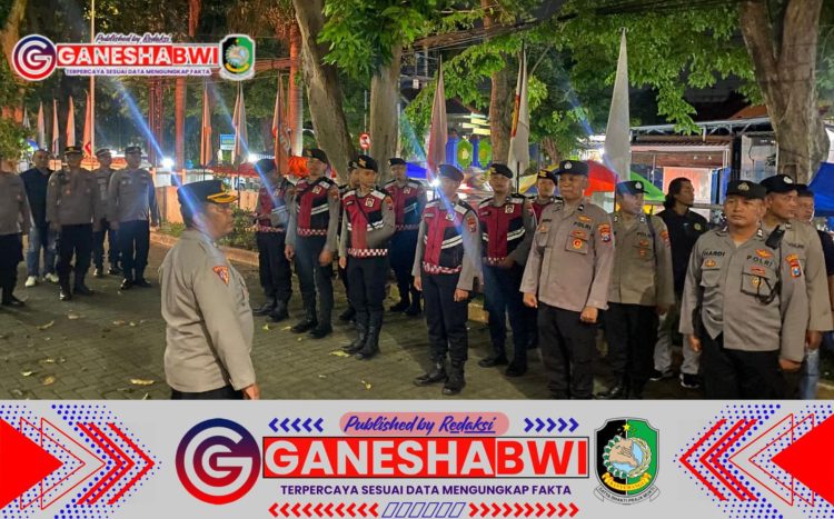 Polresta Banyuwangi Perketat Pengamanan Saat Penetapan Bupati dan Wakil Bupati Terpilih