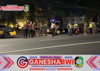 Kodim 0825/Banyuwangi Gelar Patroli Skala Besar Demi Keamanan Wilayah