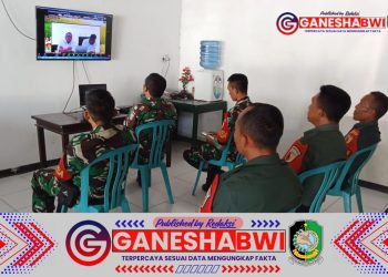 Koramil 0825/14 Kabat Ikuti Sosialisasi Aplikasi Swasembada Pangan, Dukung Ketahanan Pangan Nasional