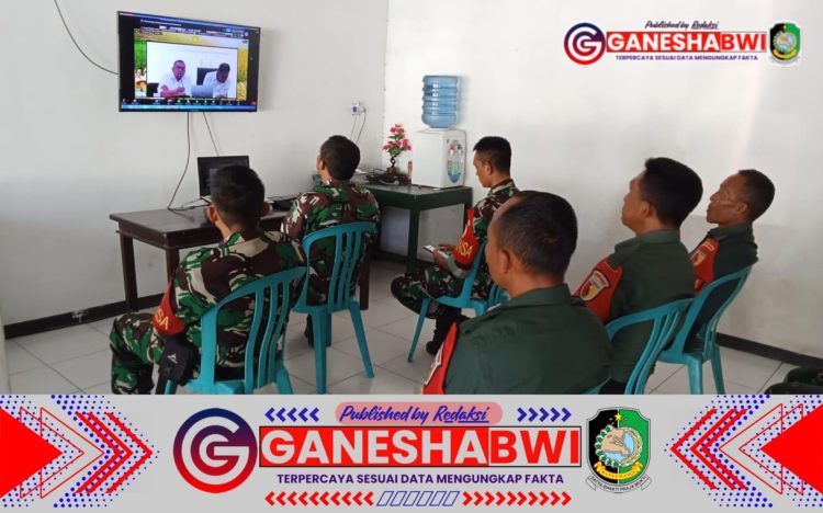 Koramil 0825/14 Kabat Ikuti Sosialisasi Aplikasi Swasembada Pangan, Dukung Ketahanan Pangan Nasional