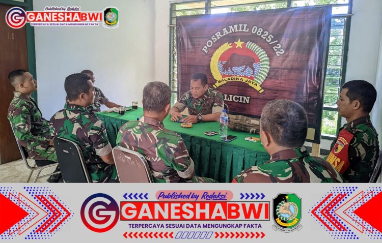 Danposramil 0825/22 Licin Gelar Jam Komandan, Bahas Peningkatan Pertanian dan Rekrutmen TNI Danposramil 0825/22 Licin Gelar Jam Komandan, Bahas Peningkatan Pertanian dan Rekrutmen TNI