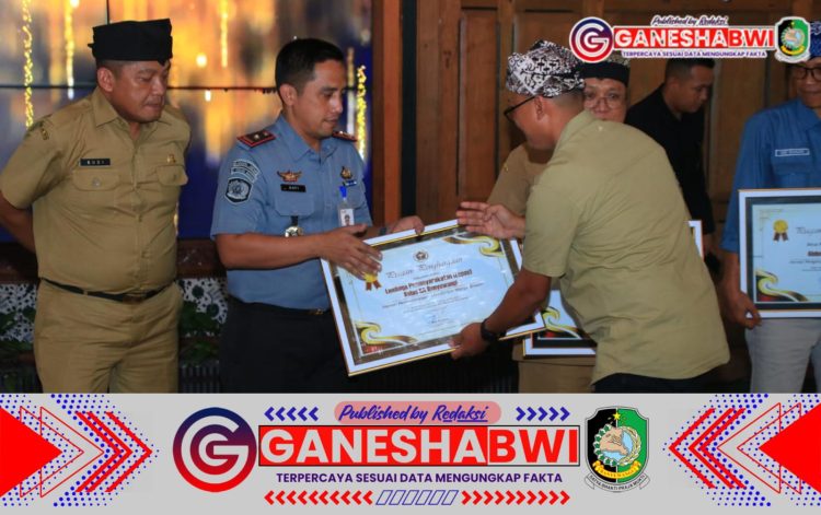 Lapas Banyuwangi Raih Penghargaan PWI atas Inovasi Pembinaan Kreatif Warga Binaan