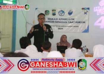Polresta Banyuwangi Gelar Sosialisasi Bijak Bermedia Sosial untuk Pelajar, Cegah Kejahatan Siber