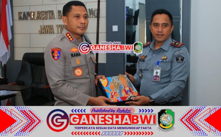 Kalapas Banyuwangi Sambangi Polresta, Perkuat Sinergi untuk Keamanan dan Kedaruratan