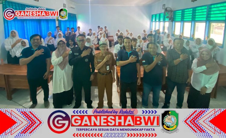 Polresta Banyuwangi dan KJJT Banyuwangi Edukasi Pelajar SMPN 2 Kalipuro tentang Bijak Bermedia Sosial