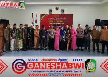 Pisah Sambut Kapolsek Kalibaru, Danramil 0825/05 Hadir Perkuat Sinergi TNI-Polri