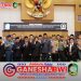 Kasdim 0825/Banyuwangi Hadiri Rapat Penetapan Pasangan Bupati dan Wakil Bupati Terpilih 2025-2030