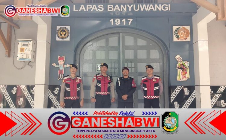 Sinergi Jaga Keamanan, Polresta Banyuwangi Gelar Patroli Sambang ke Lapas Kelas IIA