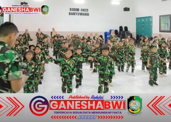 Kodim 0825/Banyuwangi Tanamkan Wawasan Kebangsaan dan Kedisiplinan Lewat Program "Gelas Wangi"