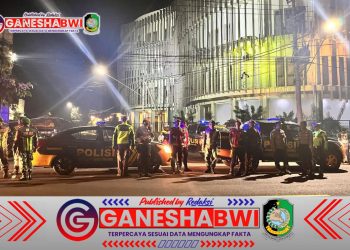 Polresta Banyuwangi Gelar Patroli Skala Besar, Cegah Balap Liar dan Jaga Ketertiban