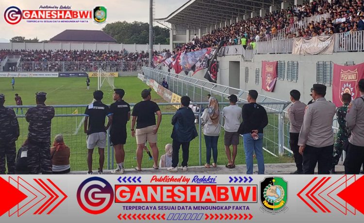 Polresta Banyuwangi Perketat Pengamanan Babak 8 Besar Liga 4 PSSI Jawa Timur