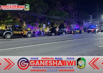 Polsek Kabat dan Forpimka Gelar Patroli Skala Besar, Pastikan Keamanan Jelang Ramadhan