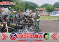Prajurit Kodim 0825/Banyuwangi Ikuti Sosialisasi Gaktib dan Keselamatan Berkendara