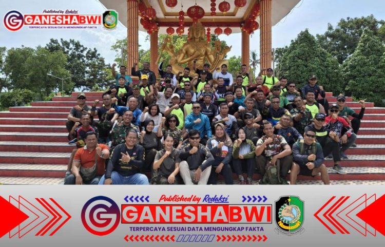 Serunya Fun Bike Kodim 0825 Banyuwangi, Ditutup Kejutan Ulang Tahun Dandim