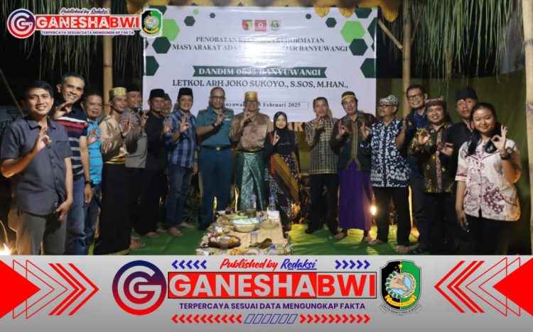 Dandim 0825 Banyuwangi Dianugerahi Gelar Kehormatan "Daeng Makkulau" oleh Suku Bugis Mandar