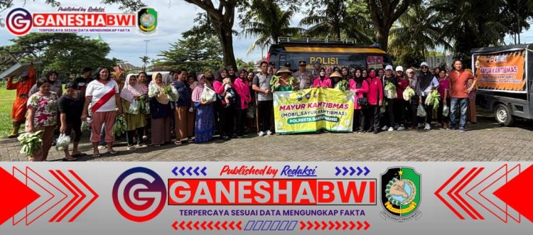 Polresta Banyuwangi Gelar Mayur Kamtibmas, Dekatkan Polisi dengan Masyarakat