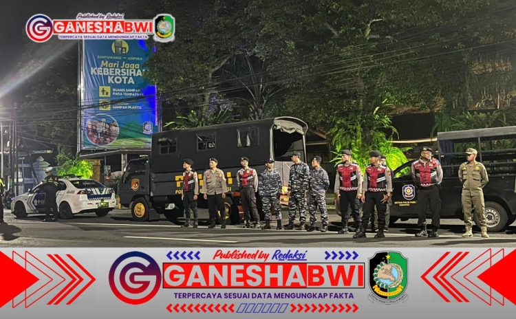 Polresta Banyuwangi Gelar Patroli Skala Besar Cegah Balap Liar, Pastikan Kamtibmas Kondusif